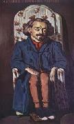 Paul Cezanne Portrait of the Painter,Achille Emperaire oil painting artist